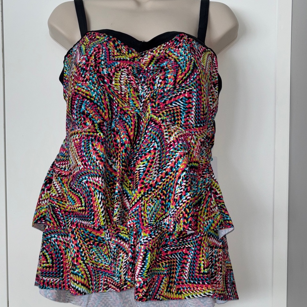 NEW Cactus plus size tankini top